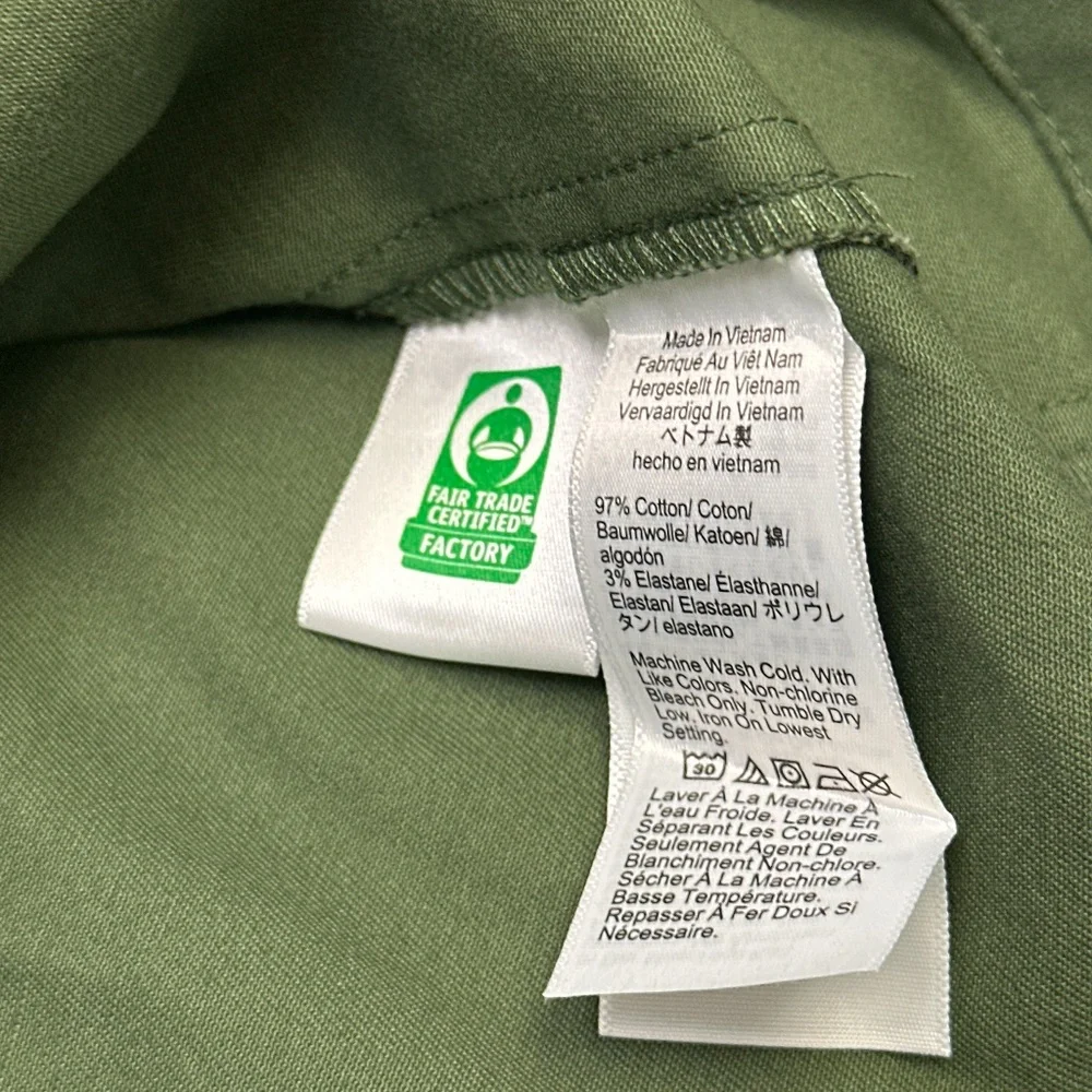 NWT - J. CREW  Chino/Utility Dress - Sz 8 - Picture 3 of 6